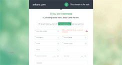 Desktop Screenshot of ankars.com